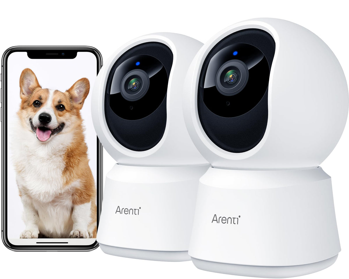 ARENTI 5G indoor camera front view for real-time home monitoring