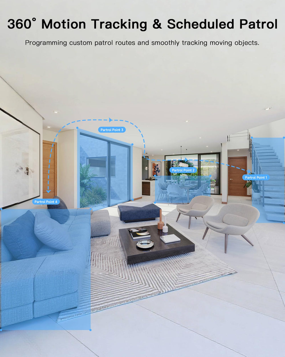 ARENTI web browser access enables multi-view monitoring from a computer.