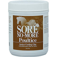 Arenus Sore No More cooling clay poultice 5lb used for reducing heat and swelling in horses