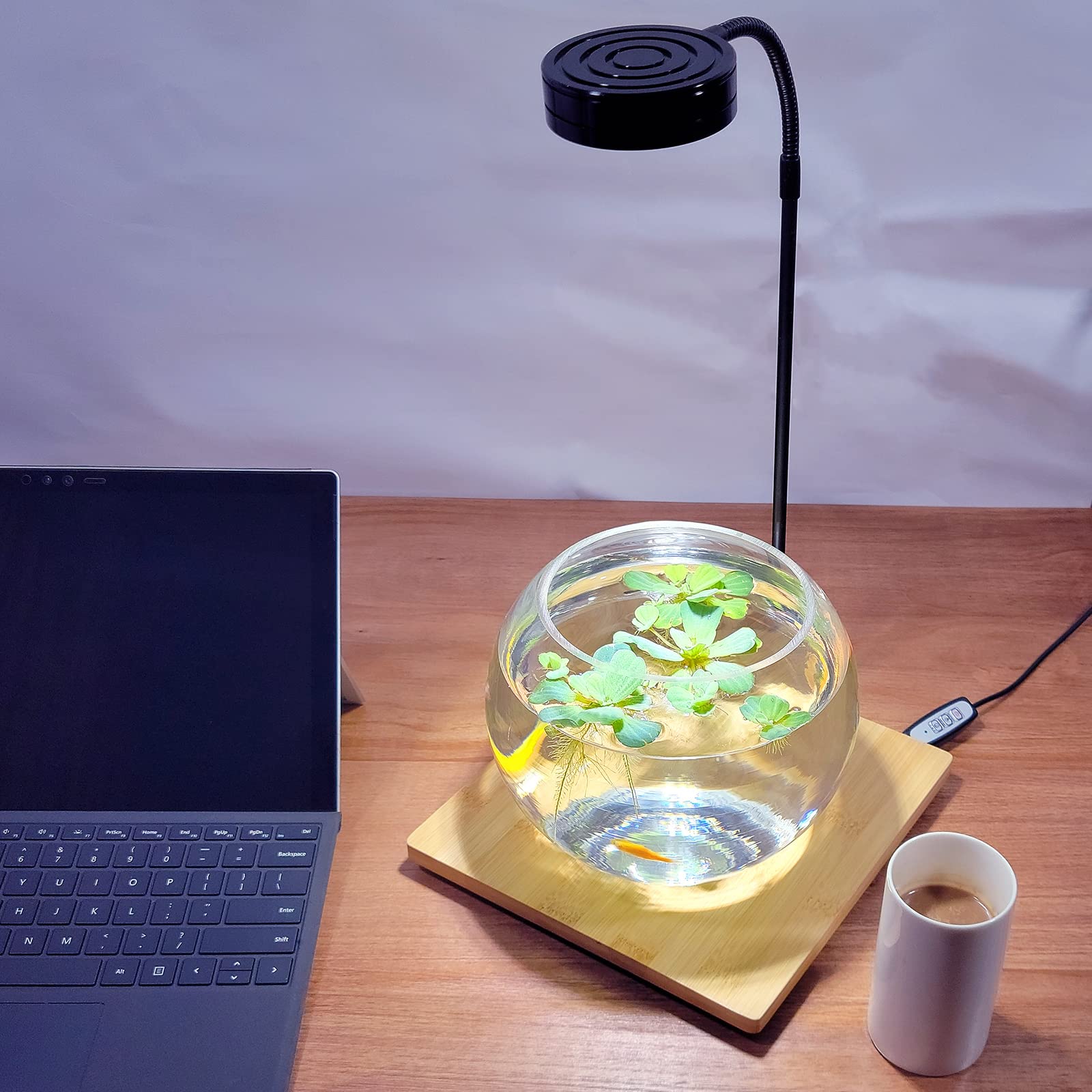 AREPK aquarium-light-usb-cord emphasizes USB-powered convenience for laptops, power banks, and ports.