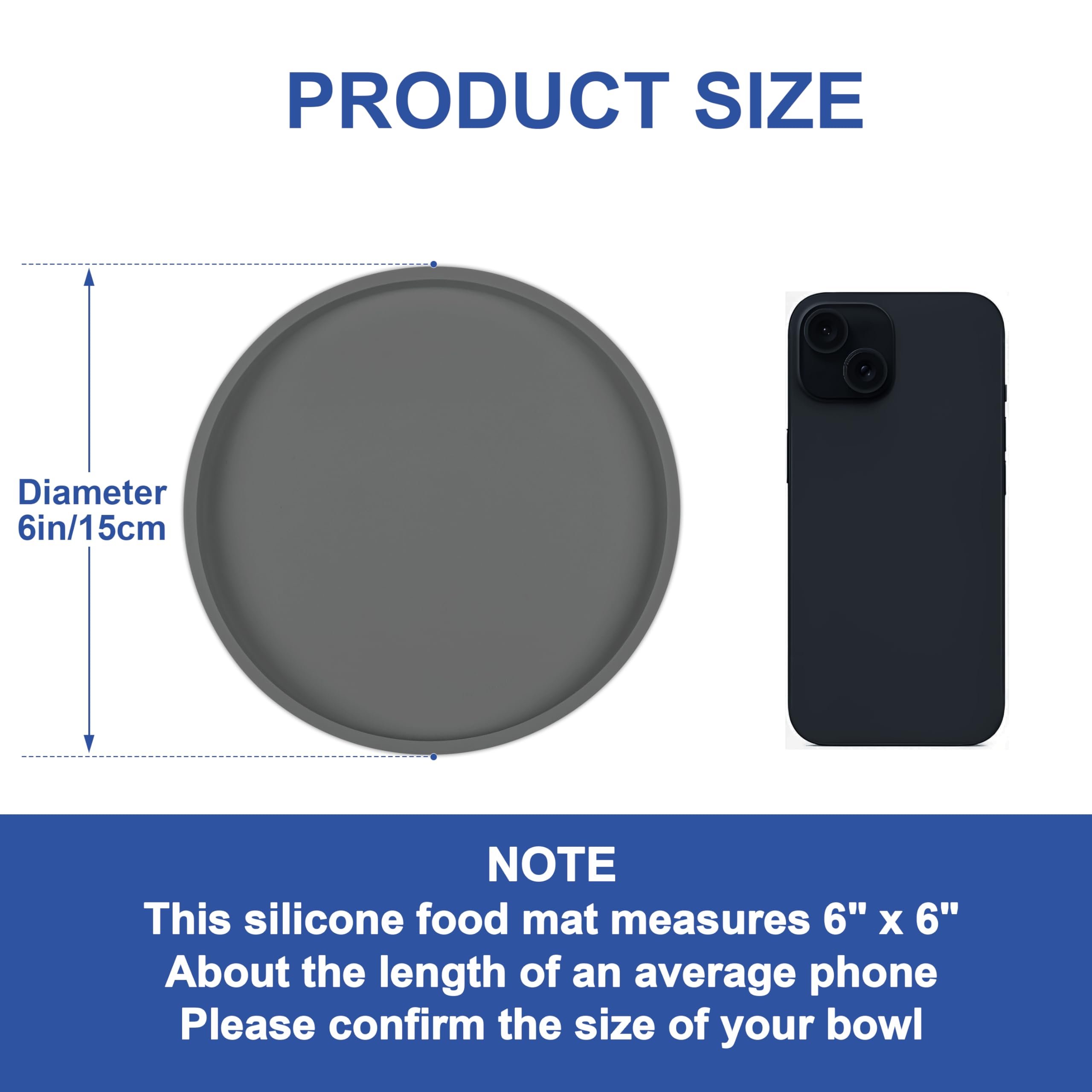 Arespark Pet Silicone Food Mat foldable portable design for travel and outdoor meals
