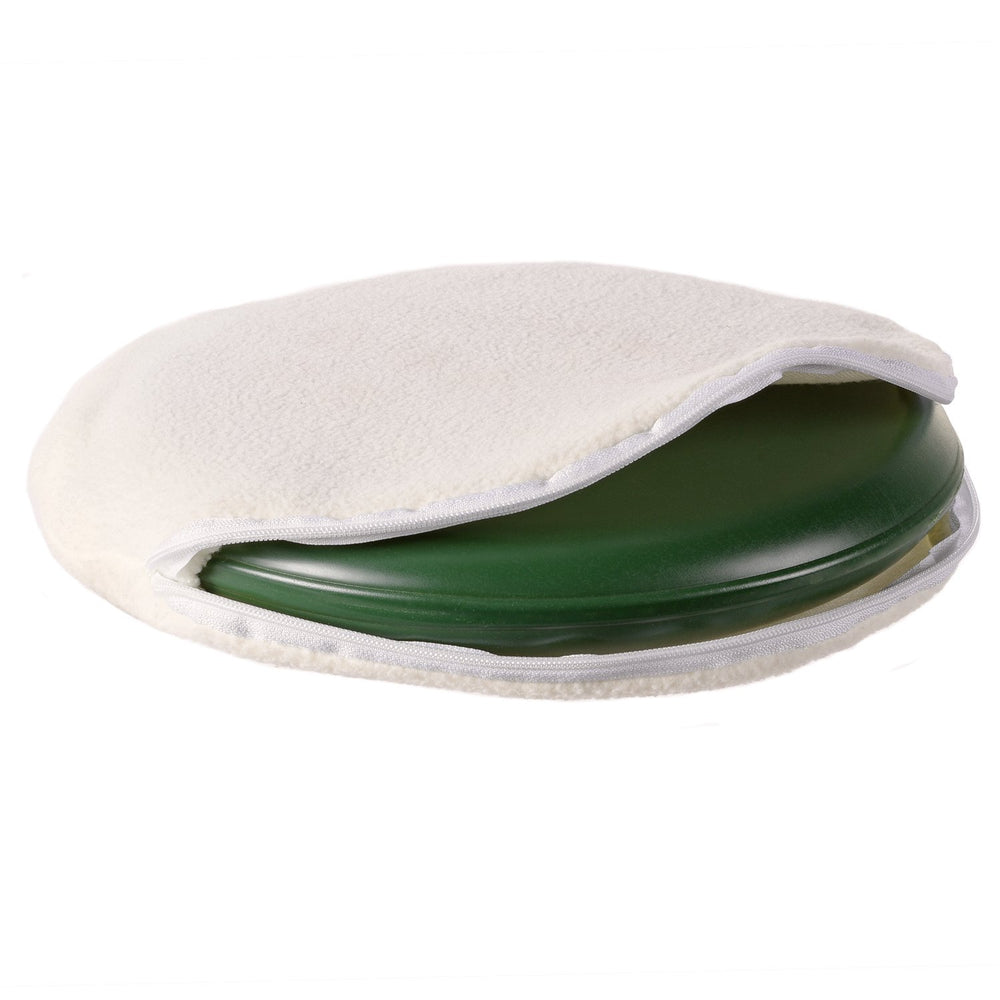 Arf Pets fleece liner closeup highlights soft removable cover for easy cleaning.