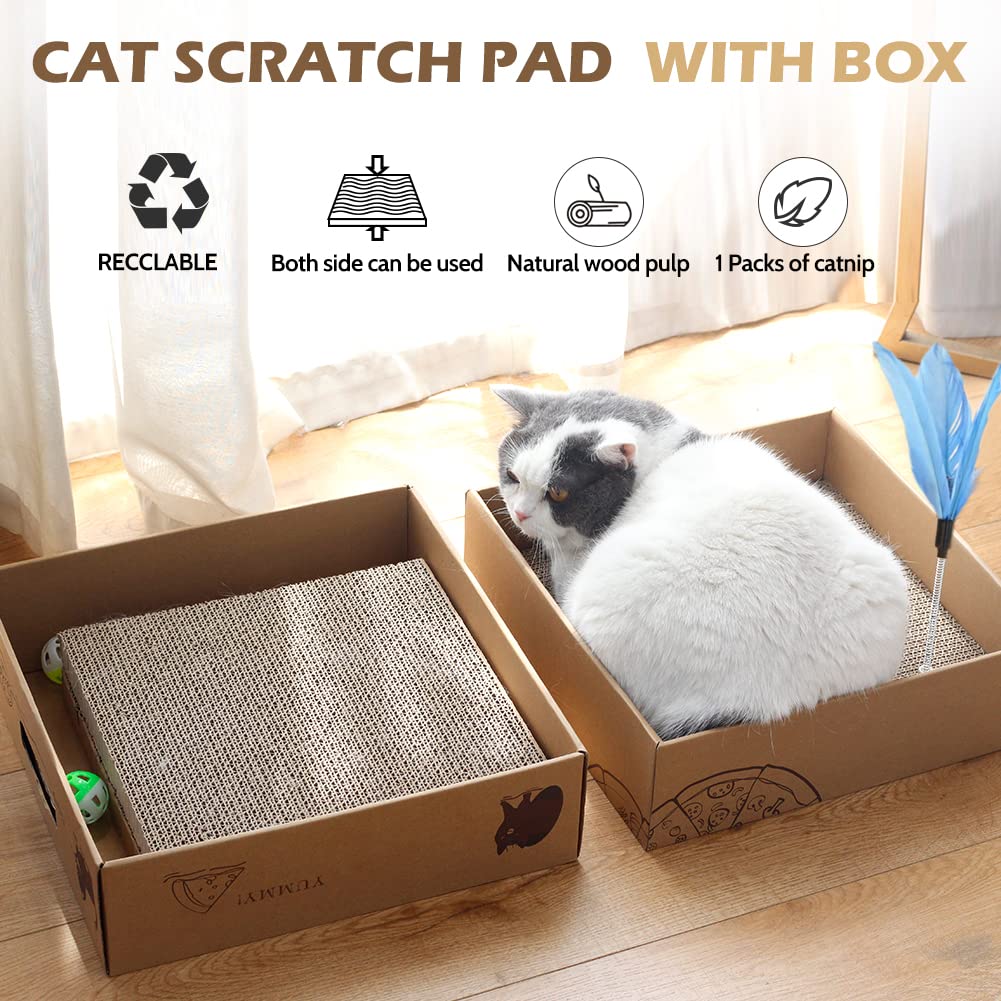 ARGOPET cat-scratcher-box-recycled-cardboard emphasizes eco-friendly, recyclable construction