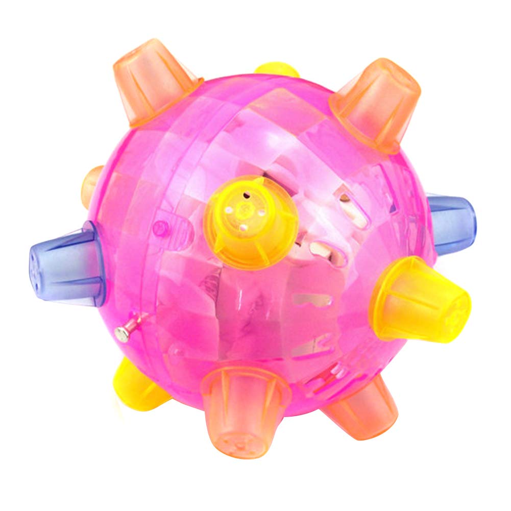 Arinda Jumping Activation Ball with lighting attracts dogs for engaging play sessions