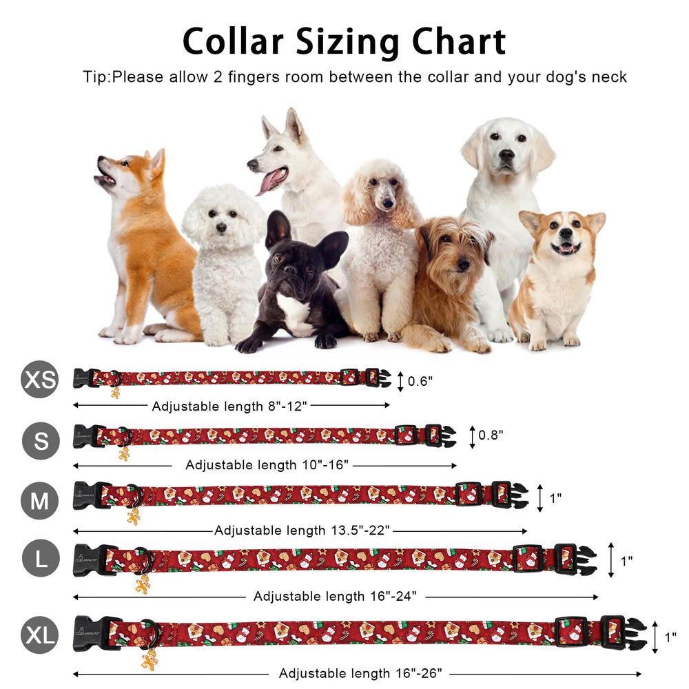 ARING PET machine-washable holiday collar for easy cleanup