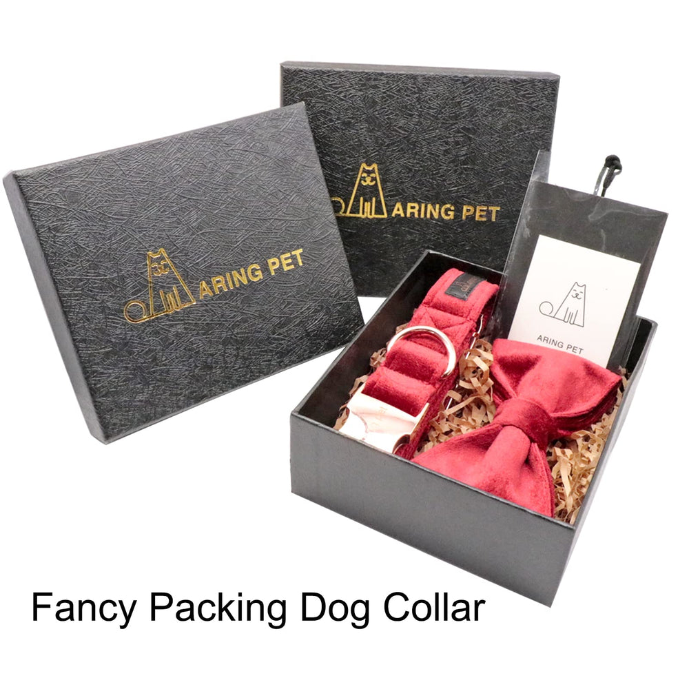 Aring Pet Velvet Collar size chart—helpful guide to pick the right neck fit