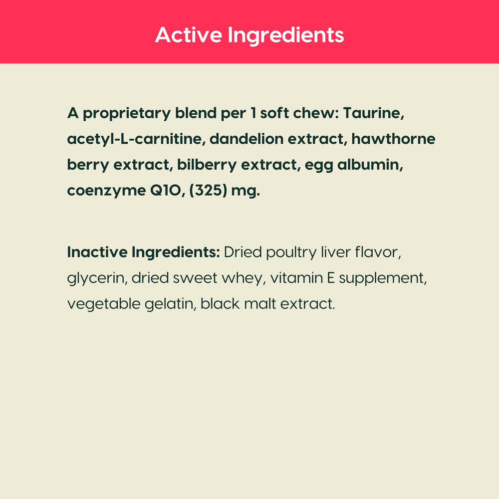 Ark Naturals Gray Muzzle ingredients panel emphasizing natural components
