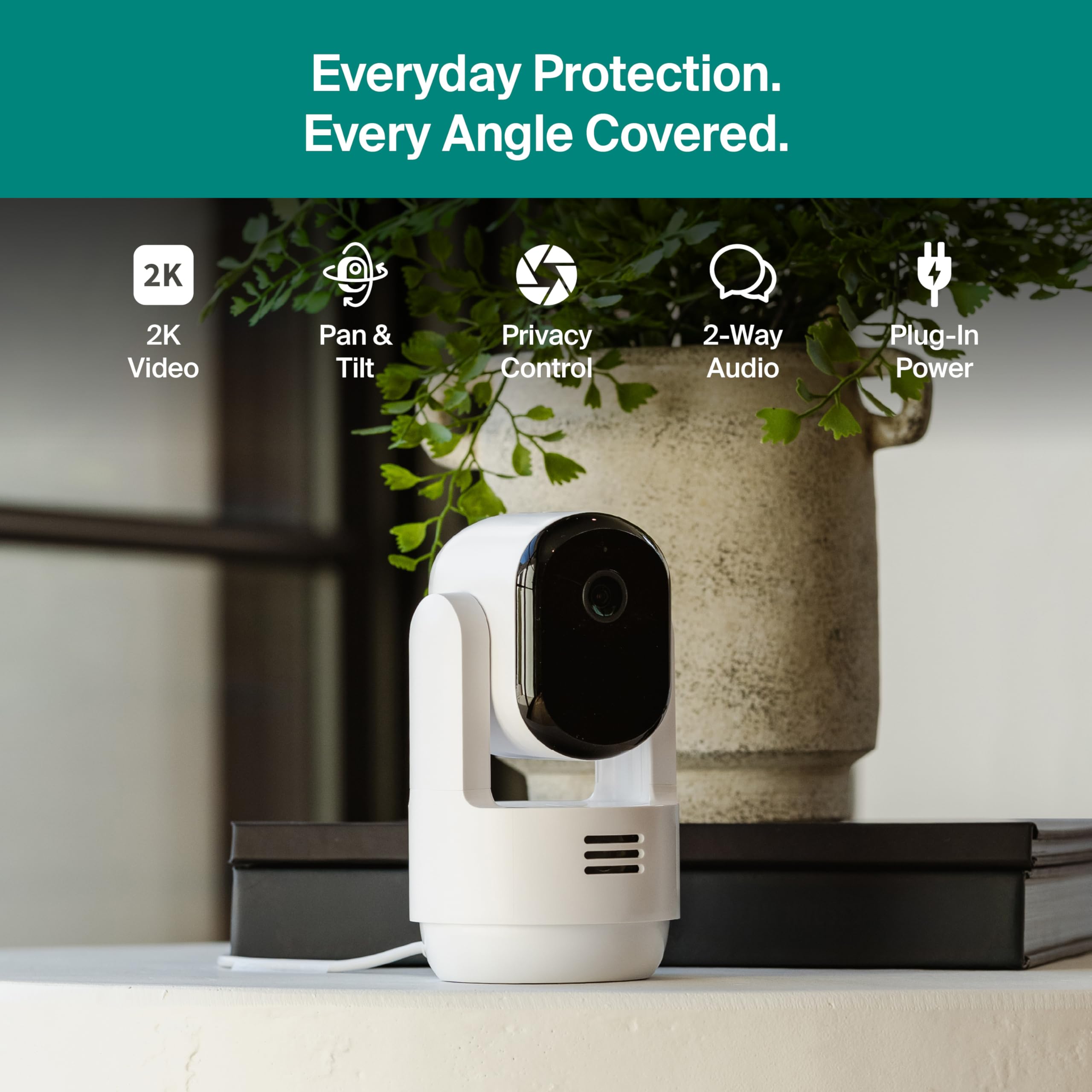 Arlo Essential animal detection helps distinguish pets from people for relevant alerts.