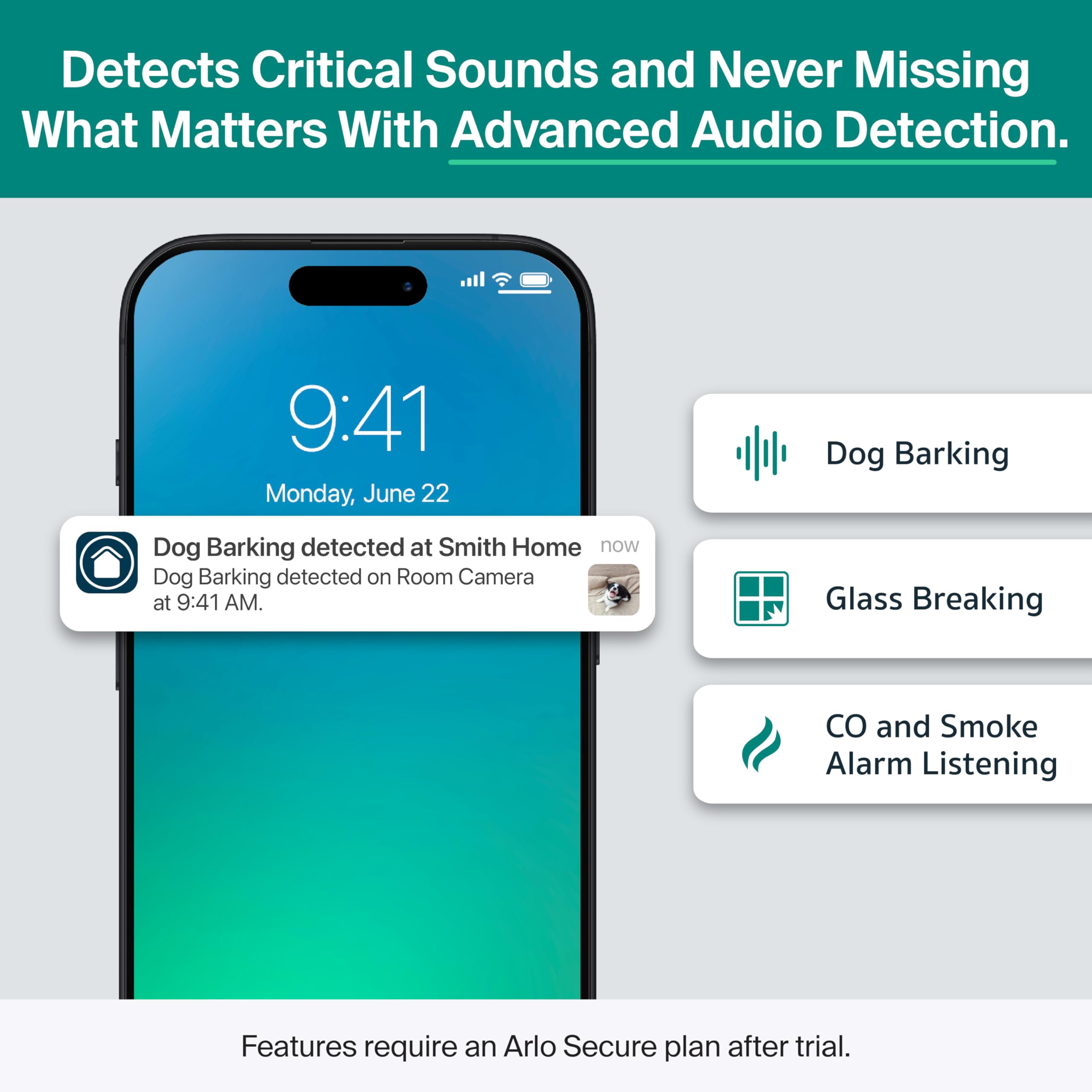Arlo Essential night vision preserves visibility in low light for constant surveillance.