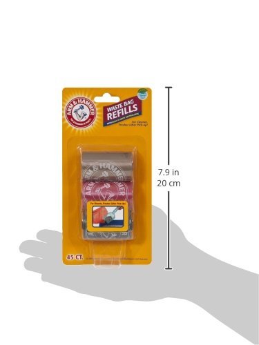 Arm & Hammer litter bag refill with soft scent for a fresher litter area.