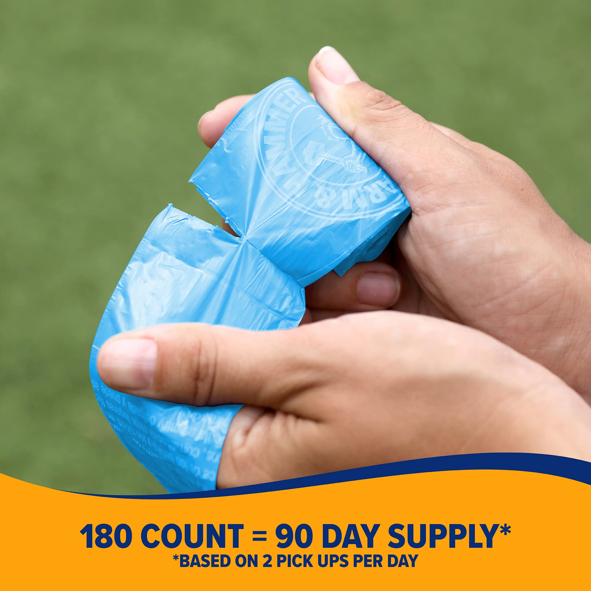 Arm & Hammer multi-use bags suitable for diapers and car trash