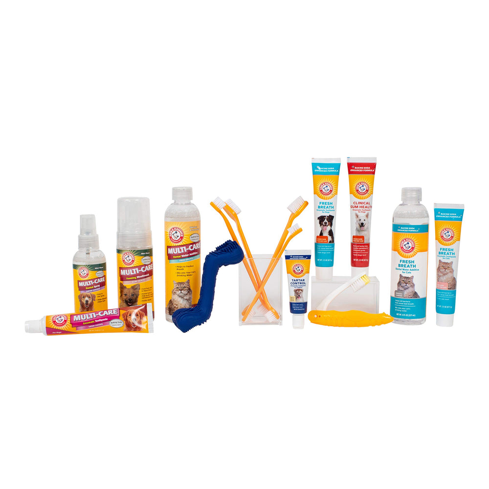 Arm & Hammer dog oral care spray is safe for puppies.