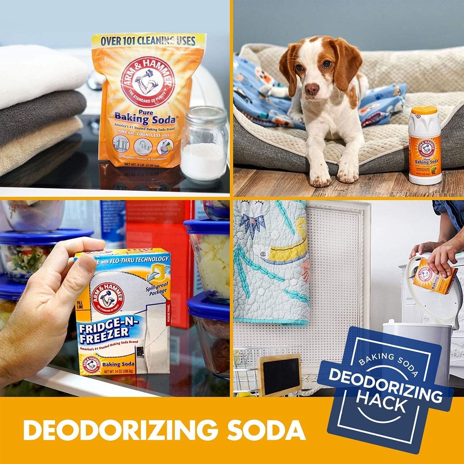 Arm & Hammer Super Scoop Litter low tracking visual minimizes mess around the box
