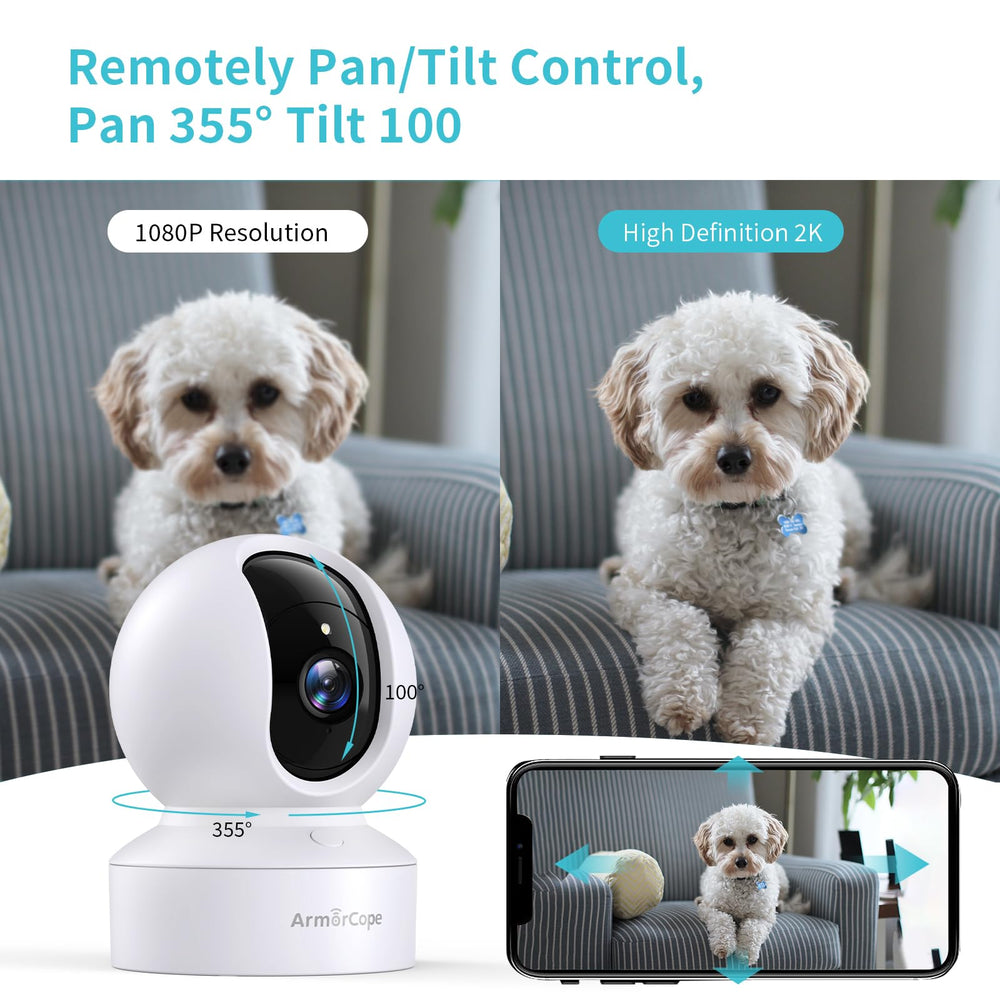 Armorcope motion-tracking alarm keeps you alerted to activity.