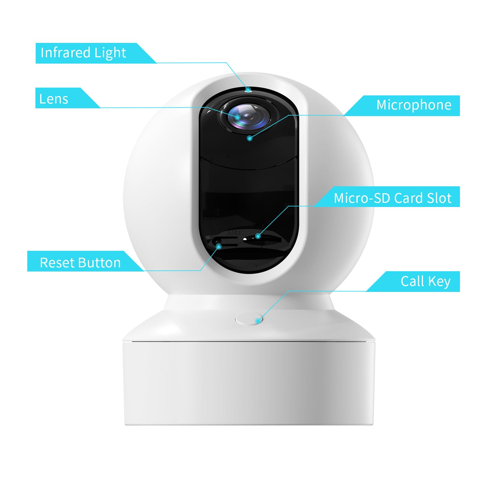 Armorcope one-click baby call feature for instant reassurance.