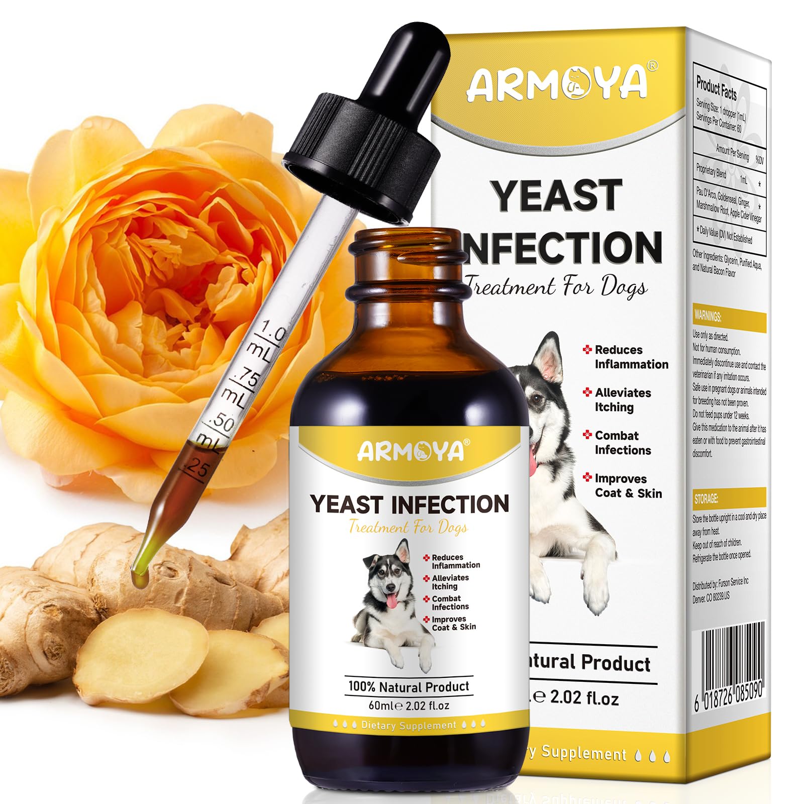 ARMOYA dog health-support liquid – suitable for dogs of all sizes and breeds