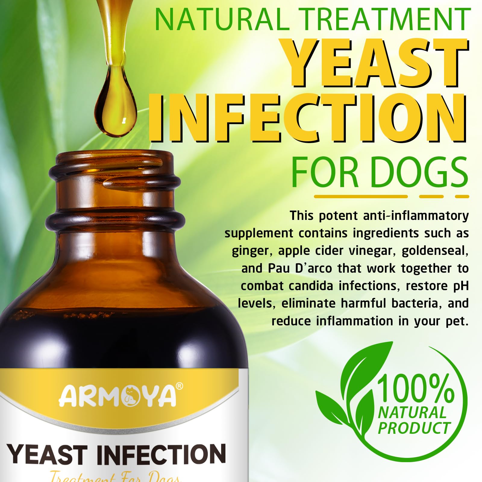 ARMOYA oral administration dog liquid – convenient dosing you can mix with meals