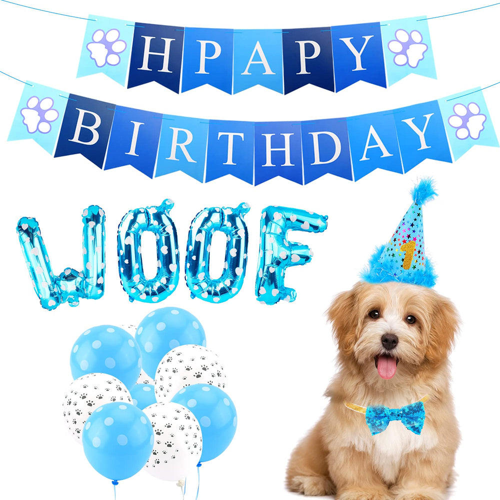 AROIC birthday card complements canine party decor and greetings