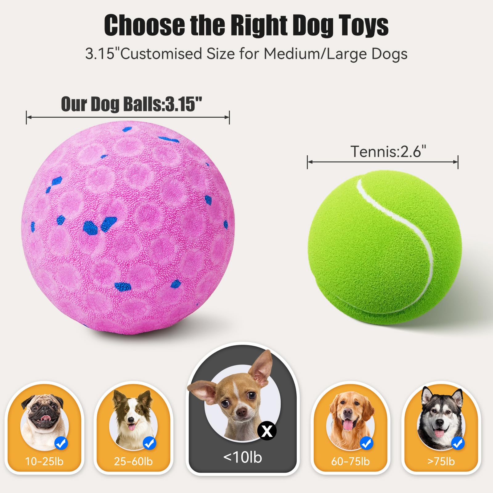 AronYada smart interactive dog ball yellow-crazy-bounce in action for high-energy dogs and playful chase.