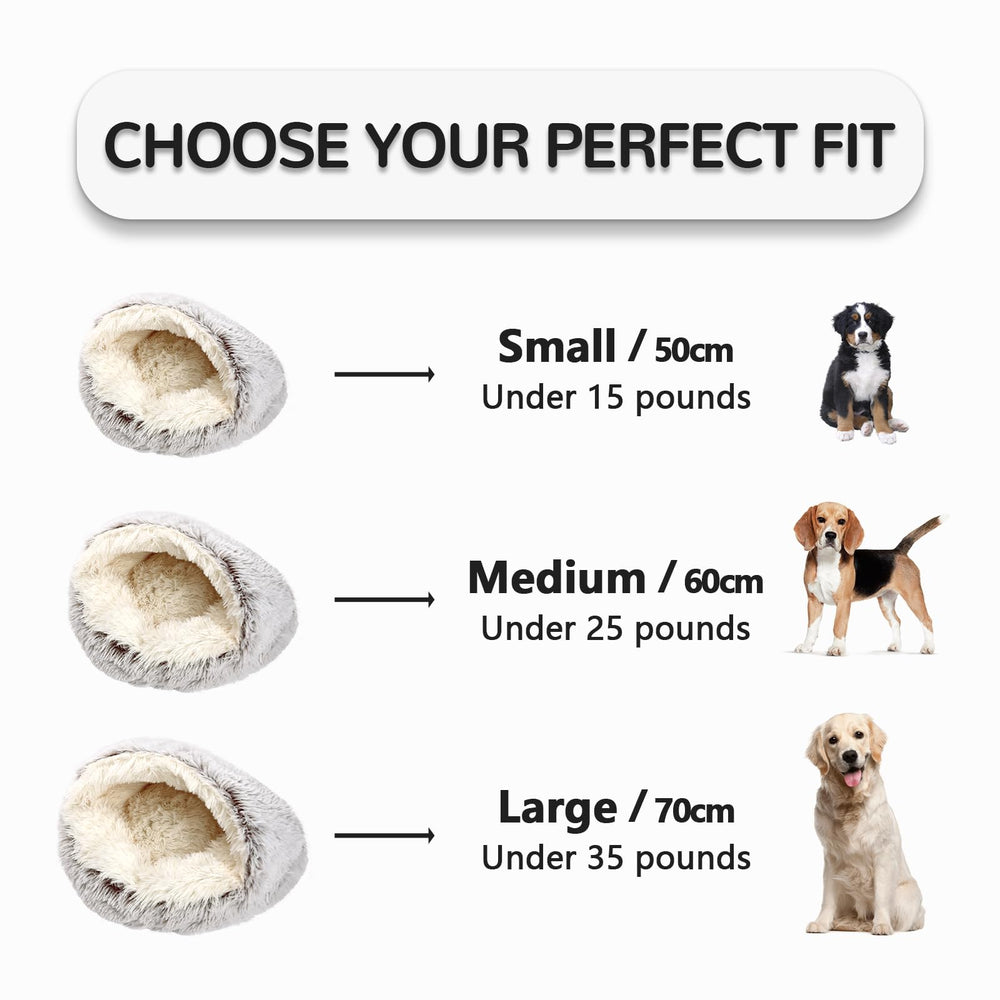 Arquiel calming cat bed grey plush tone adds cozy style