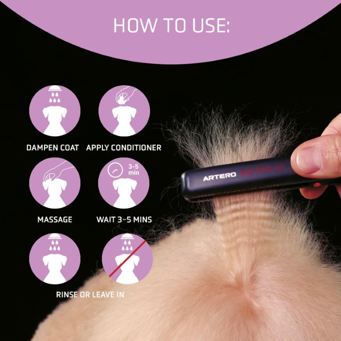 Artero Protein Vital conditioner packaging shot suggests salon-ready shine and easy brushing