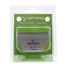 Artero Wide Blade 30 wide design speeds large-area clipping for efficient salons.