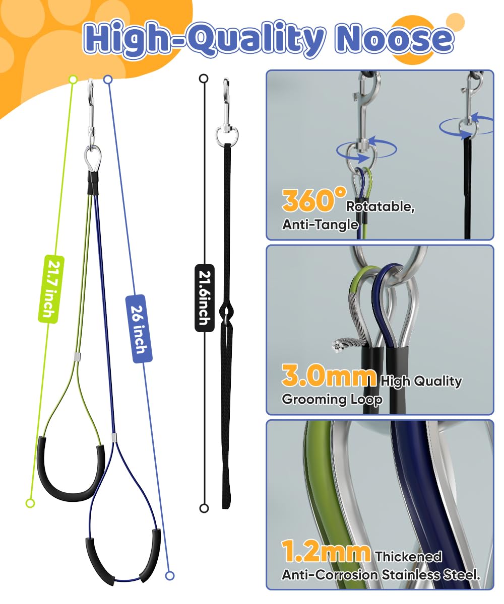 Artibear no sit haunch holder and rope setup keep pets steady.