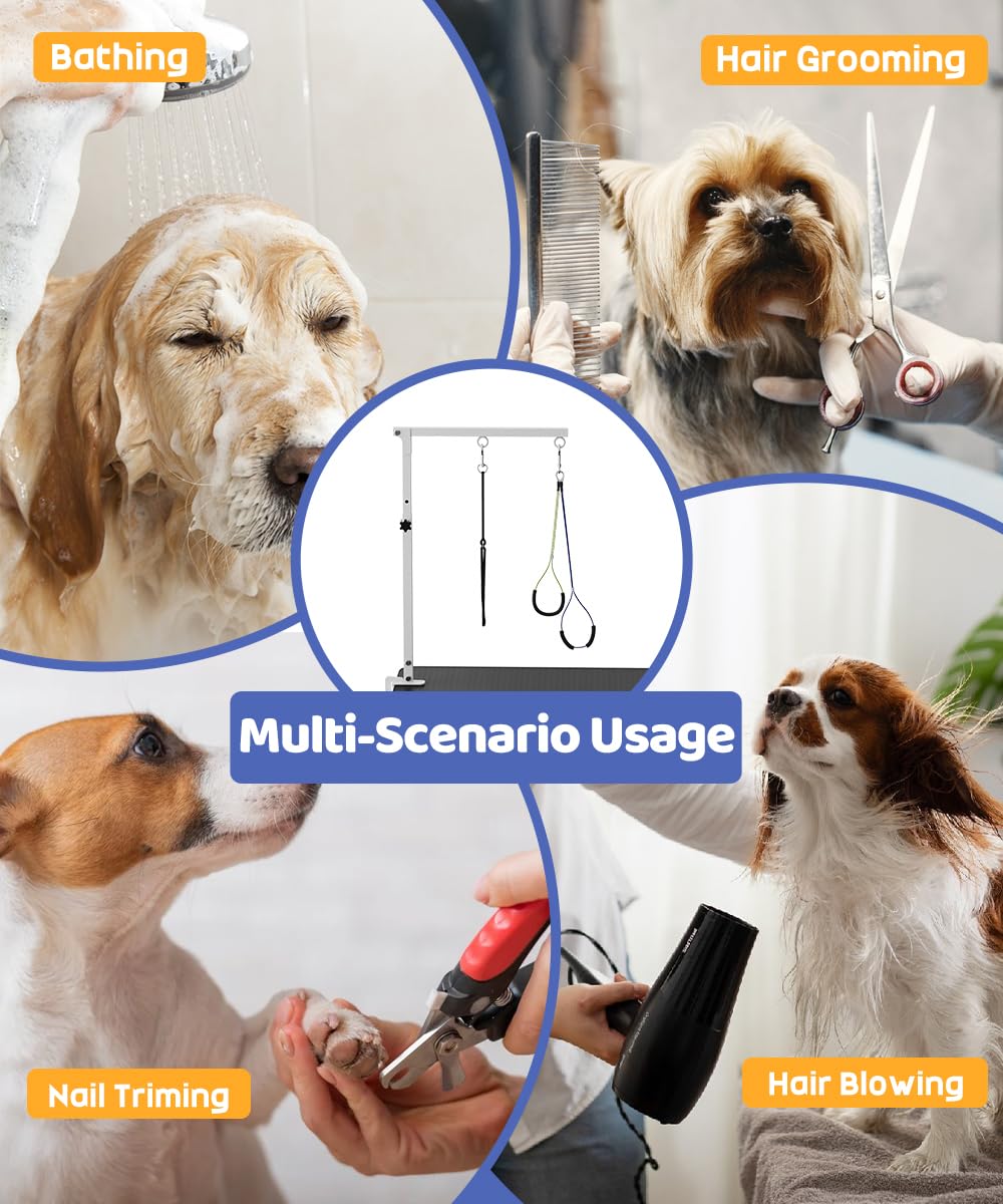 Artibear versatile grooming arm suitable for home or store use.