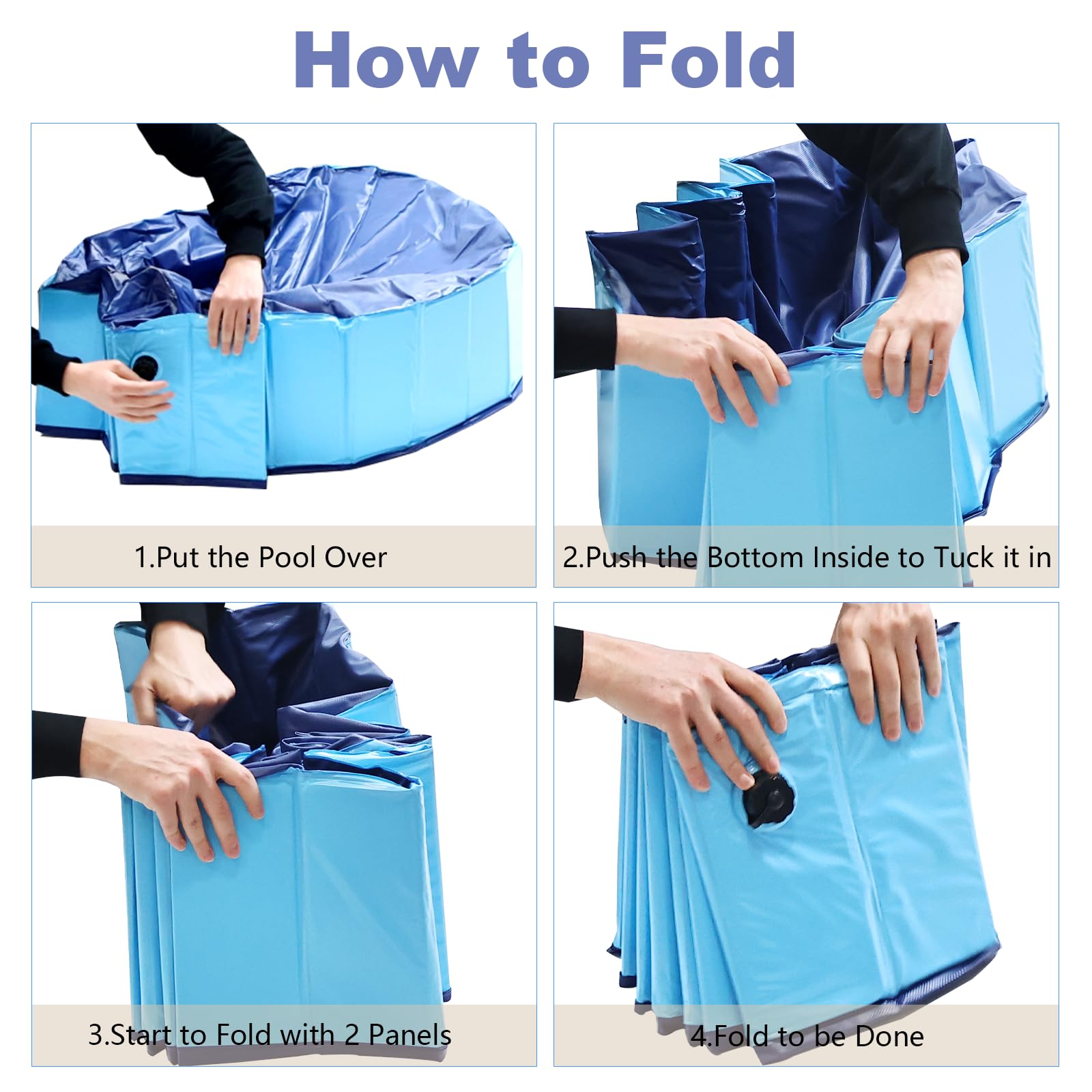 Artilife dog whelping box folded for compact storage after use.