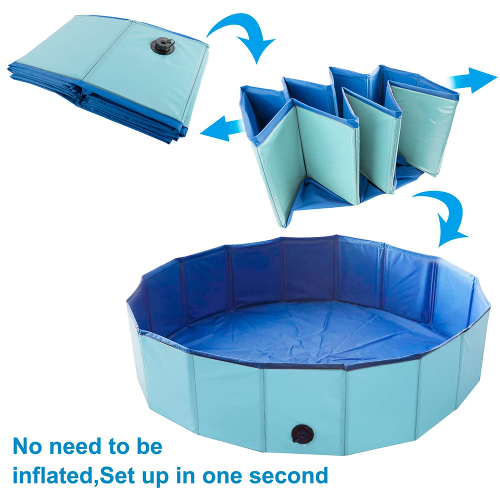 Artilife whelping box blue ball-pit use for playful enrichment