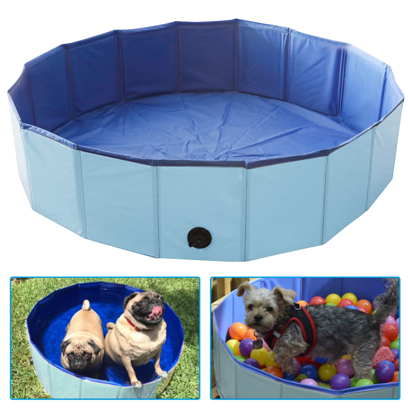 Artilife whelping box blue travel-ready design fits on trips