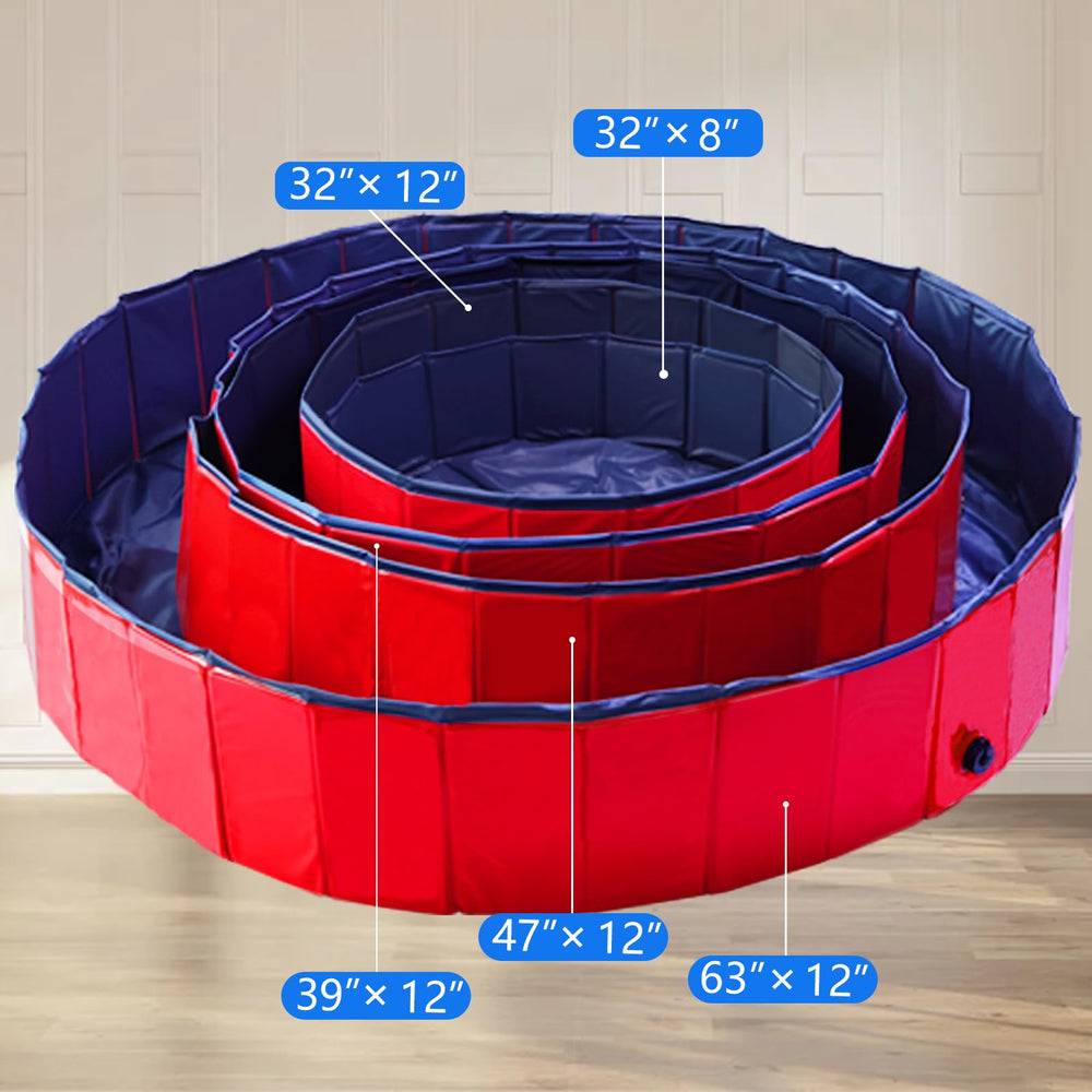 Artilife whelping box pool includes-accessories shows pads and collars included.