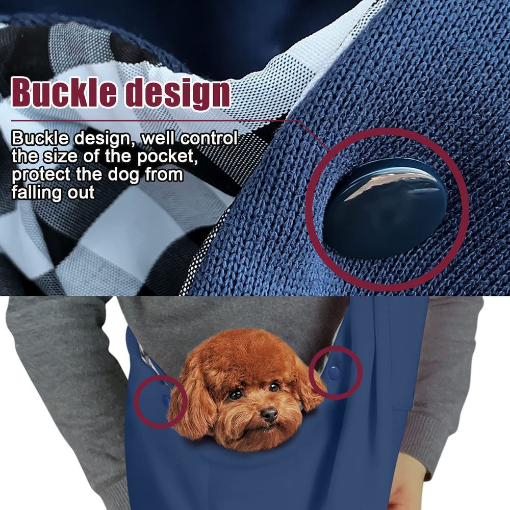 Artisome reversible sling style offers two looks for daily walks.