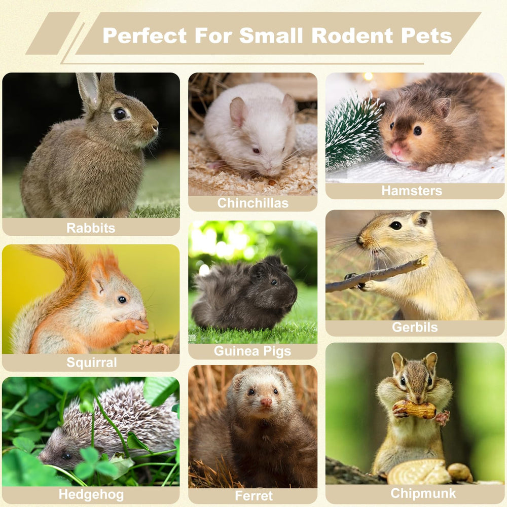 ARTKIDA Apple Sticks suit multiple species including rabbits, chinchillas and guinea pigs.