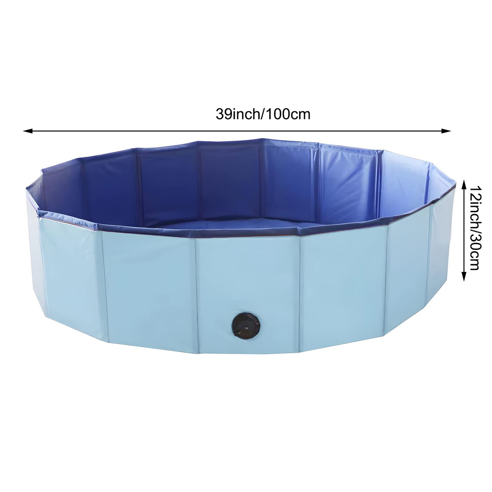 Artilife whelping pool blue open top demonstrates versatile use as whelping pool