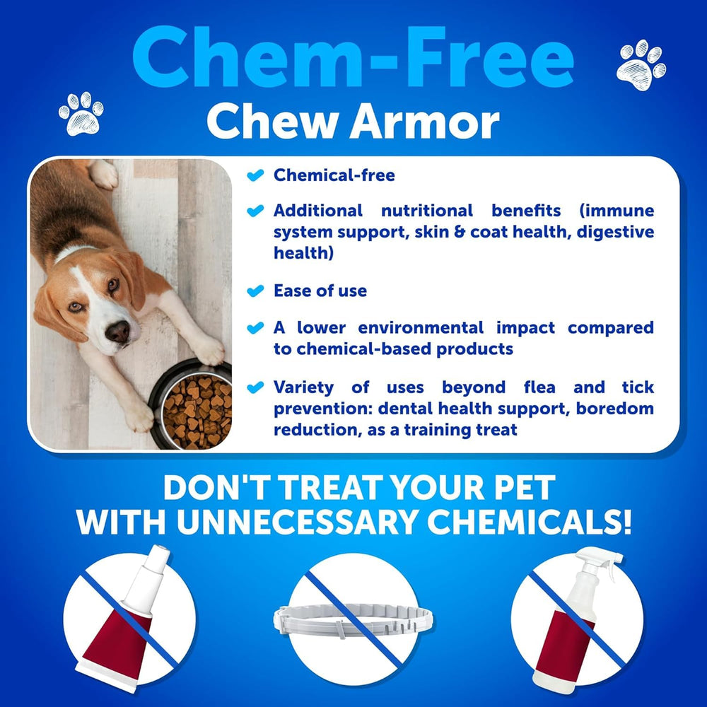 Artullano chews fit small or large dogs for versatile pest defense.