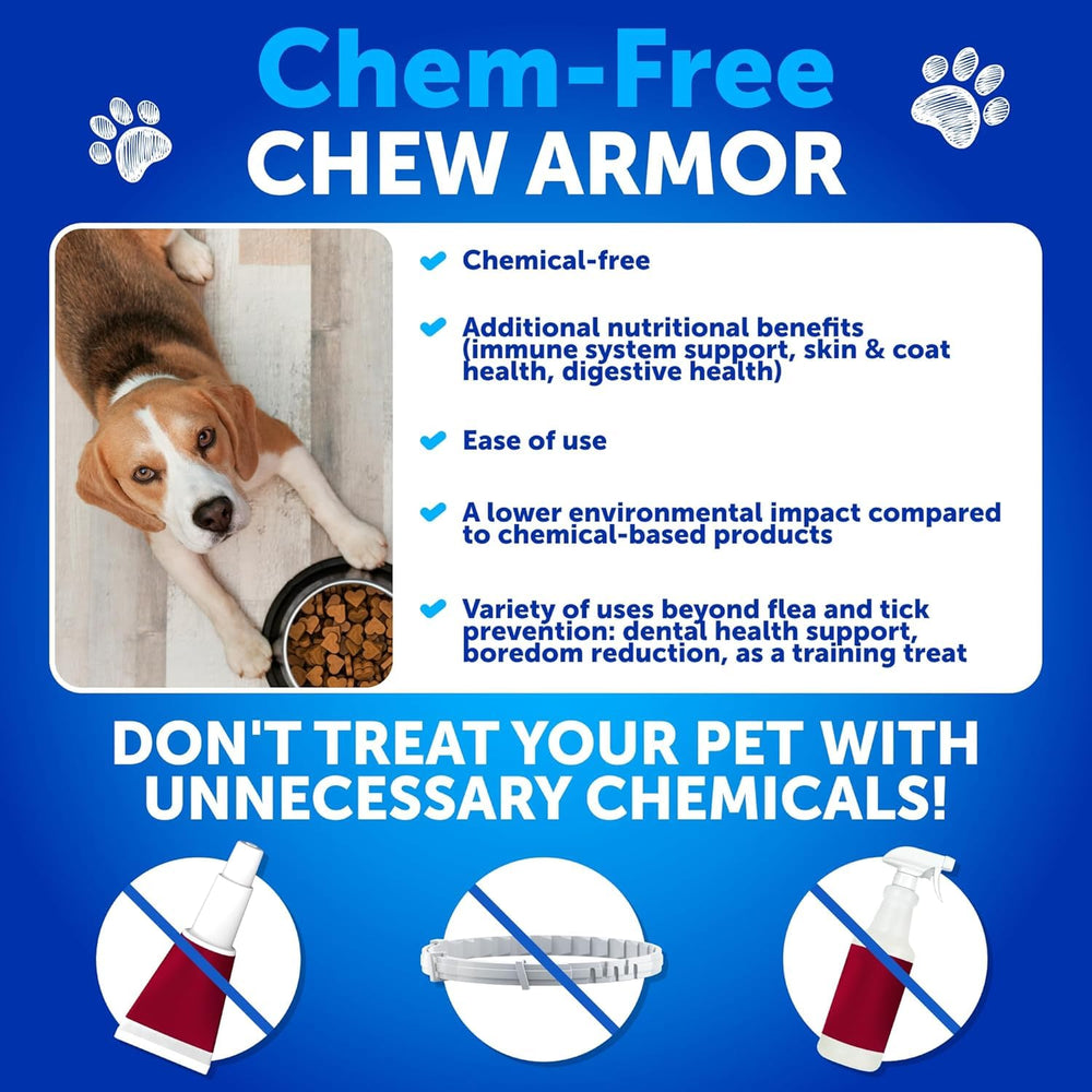 Artullano dog mouth with duck-flavored chews, easy daily administration