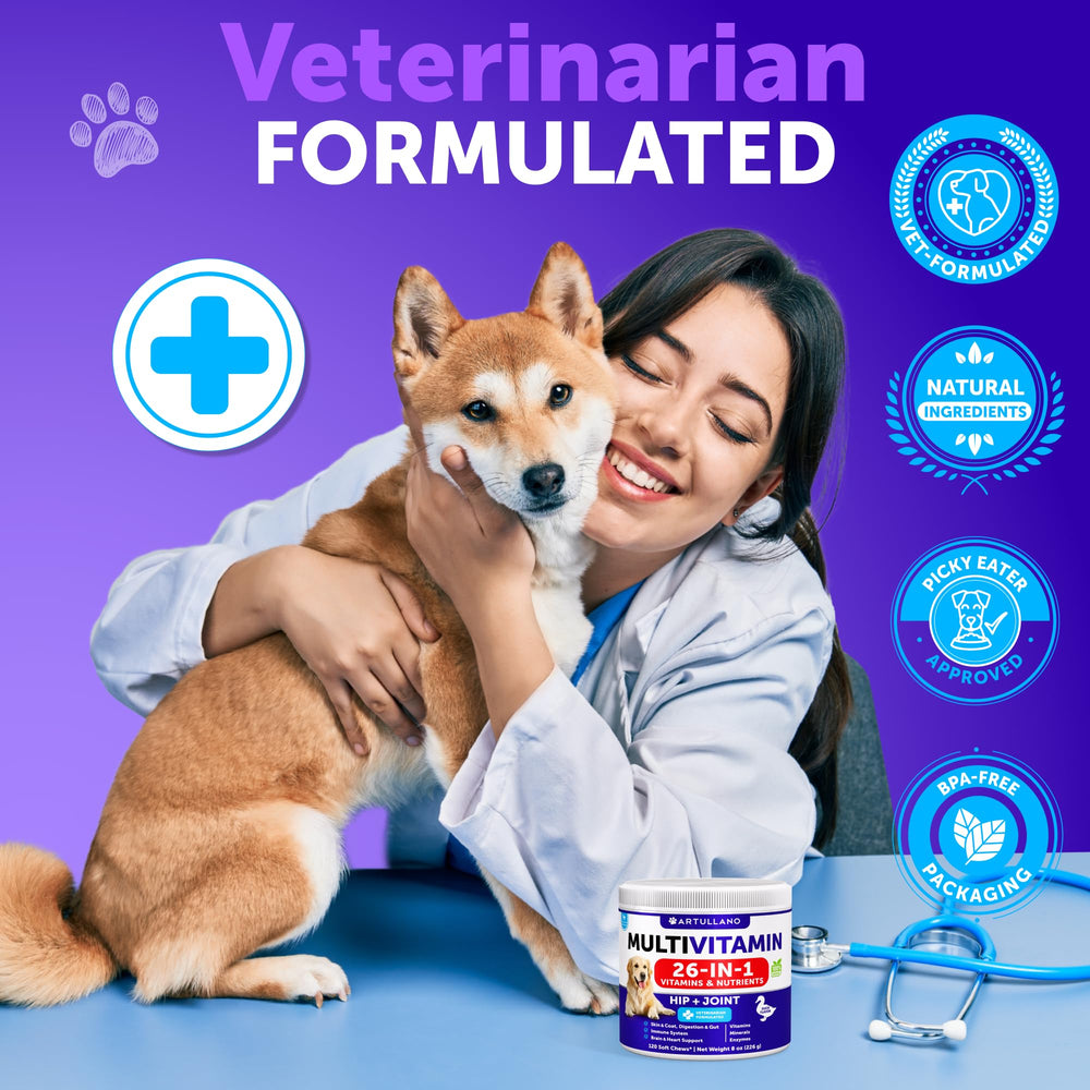 Artullano usage-scoop shows easy daily dosage for canine nutrition