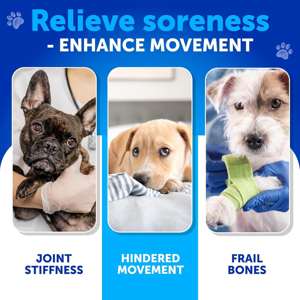 Artullano hemp oil dog chews support flexible movement and comfort.
