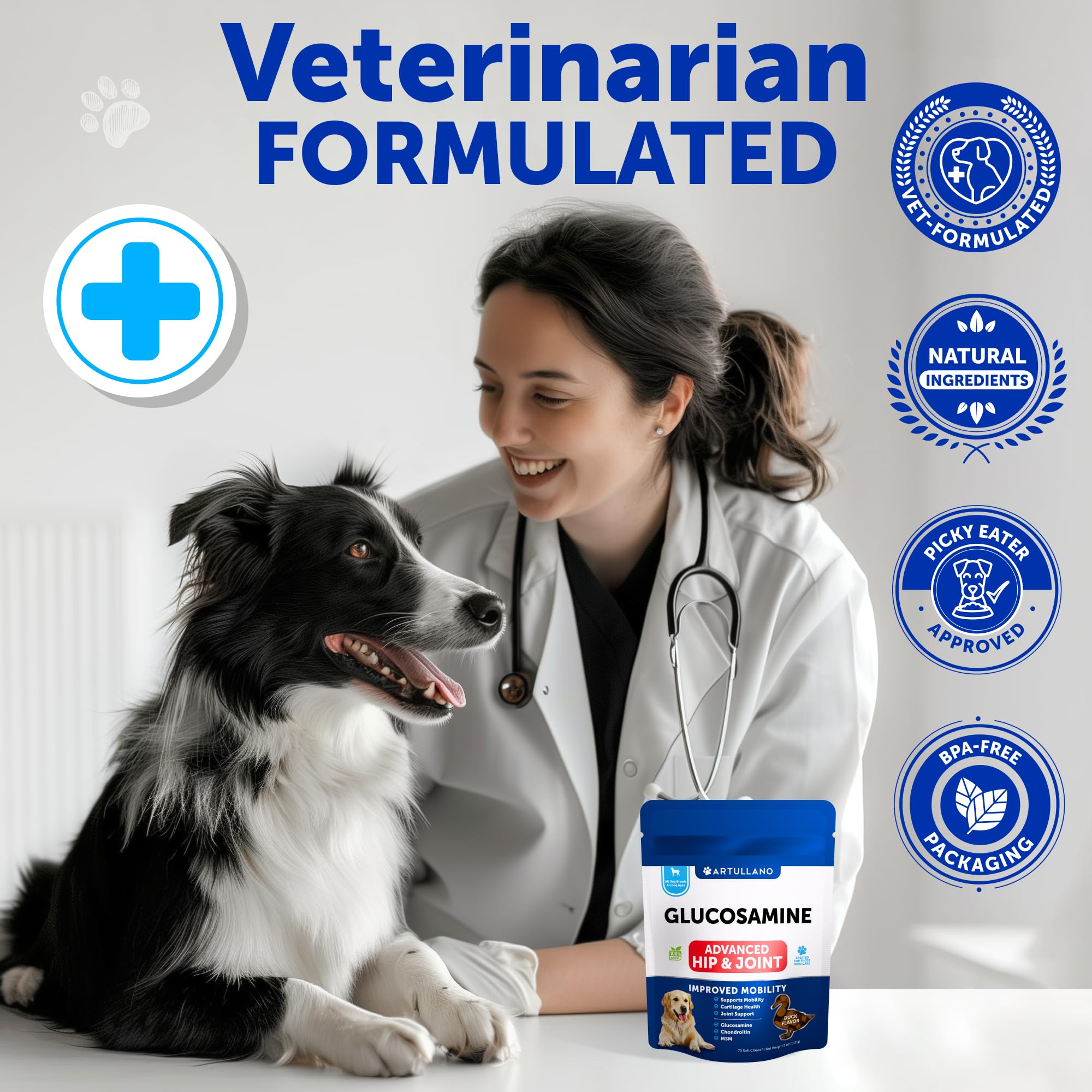 Artullano made-in-usa dog joint care chews ensure reliable production.
