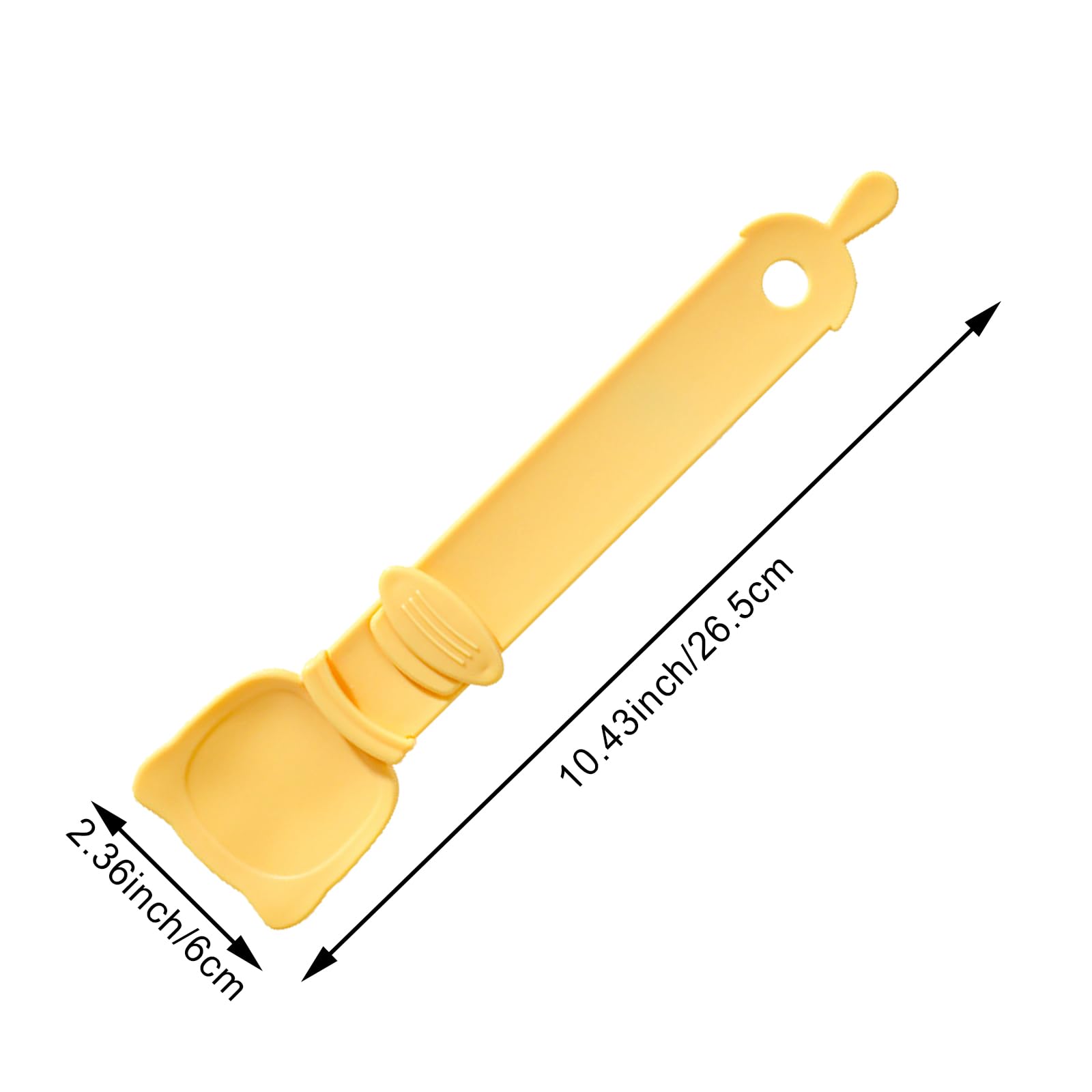 Arvintas cat strip feeder spoon button action demonstrates ergonomic dispensing