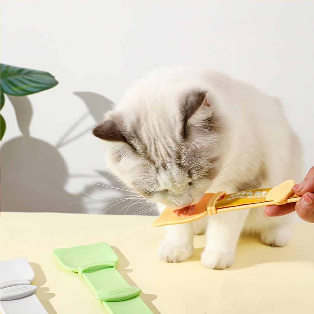 Arvintas cat strip feeder spoon wash clean after feeding
