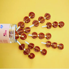 Arya Sit! beef lollipops treat promotes chewing and tasty rewards during training