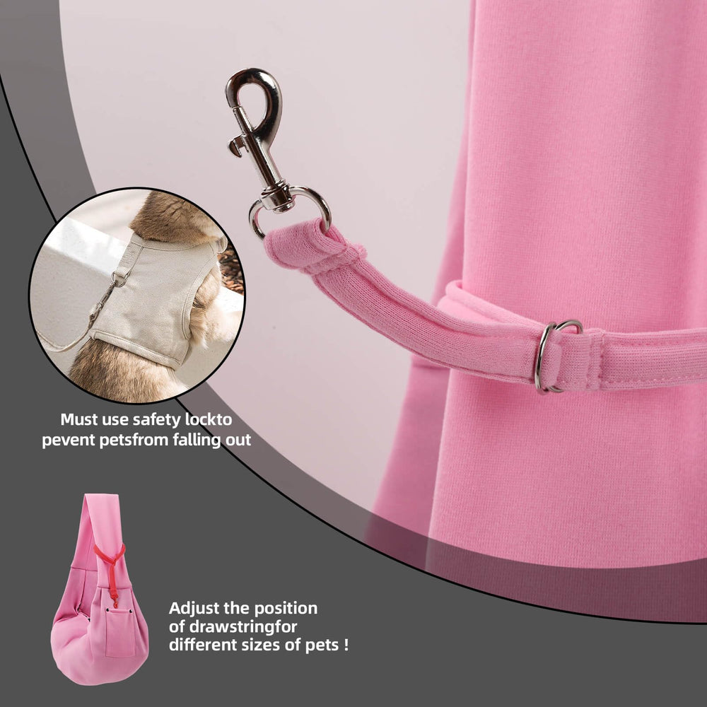 ARZQUT dog tote size 21x12 inches supports small breeds