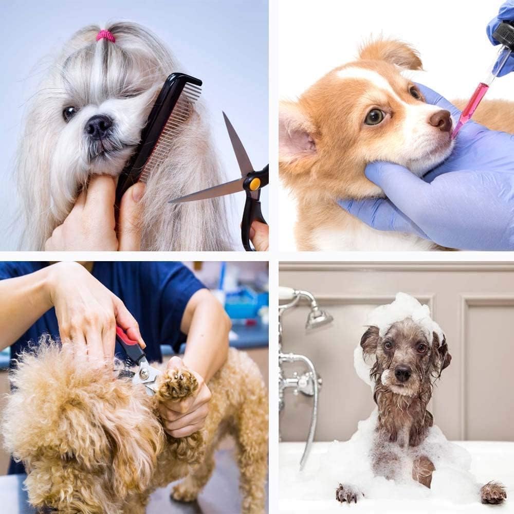ASOCEA dog grooming length-specs ensure adjustable sizing for different dogs.
