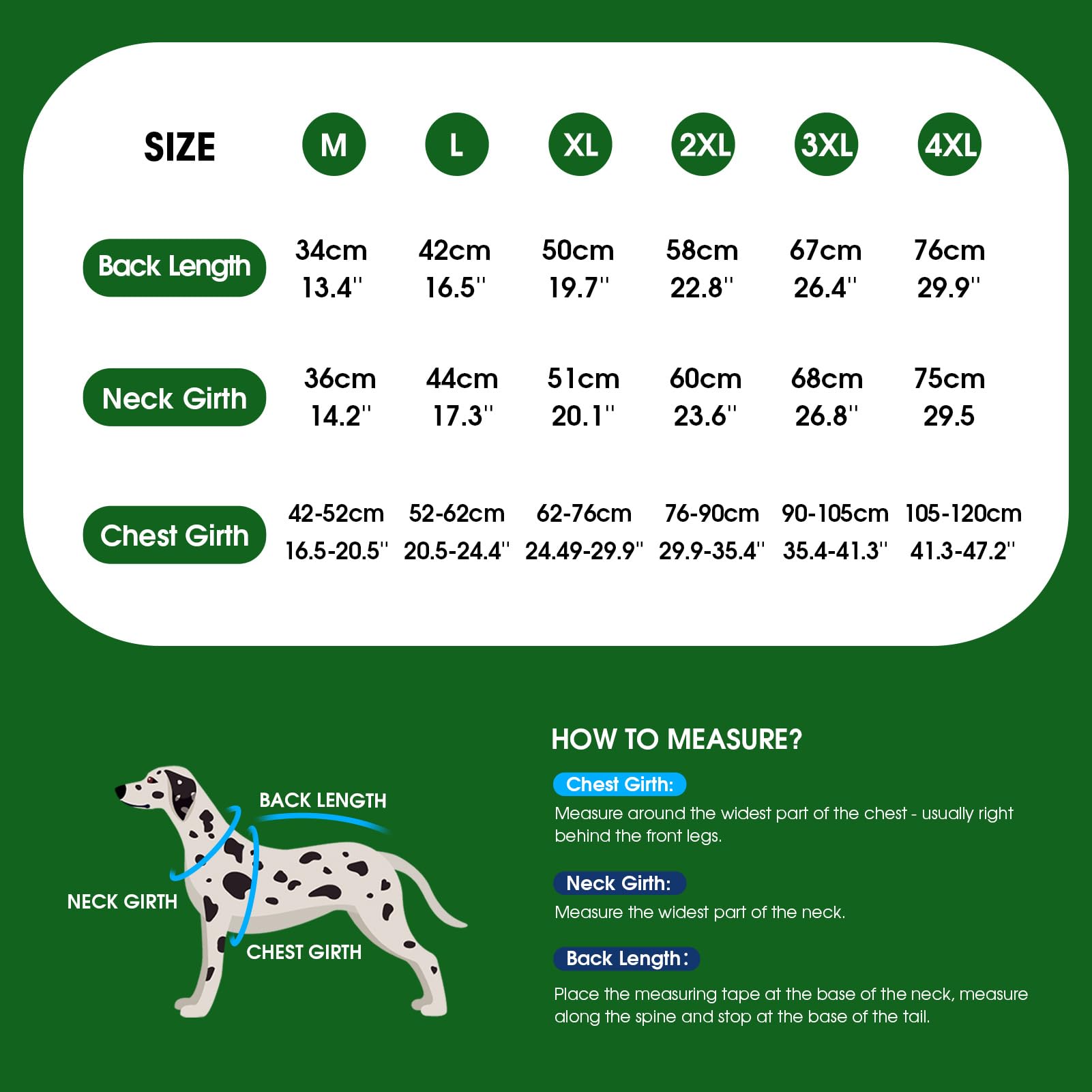 ASENKU dog coat adjustable chest fasteners tailor fit for bigger breeds.