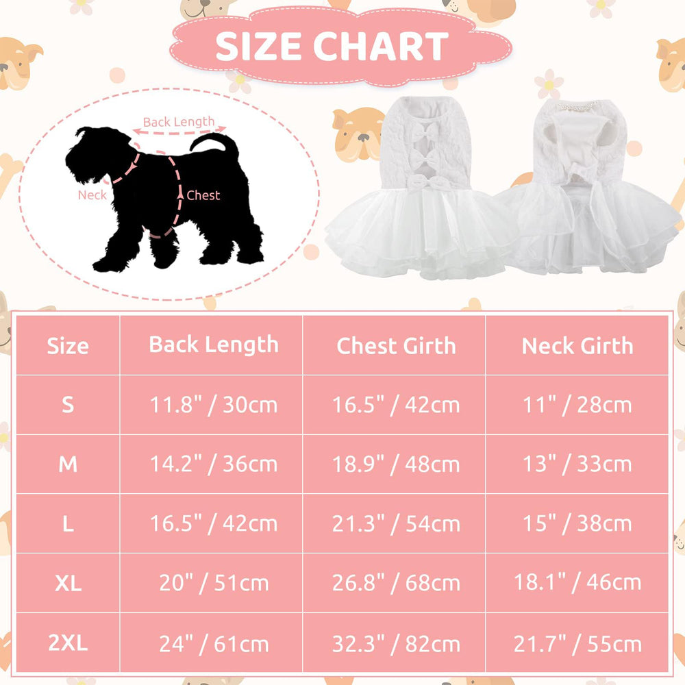 ASENKU dog dress stretchy cuffs and neckline for easy wear