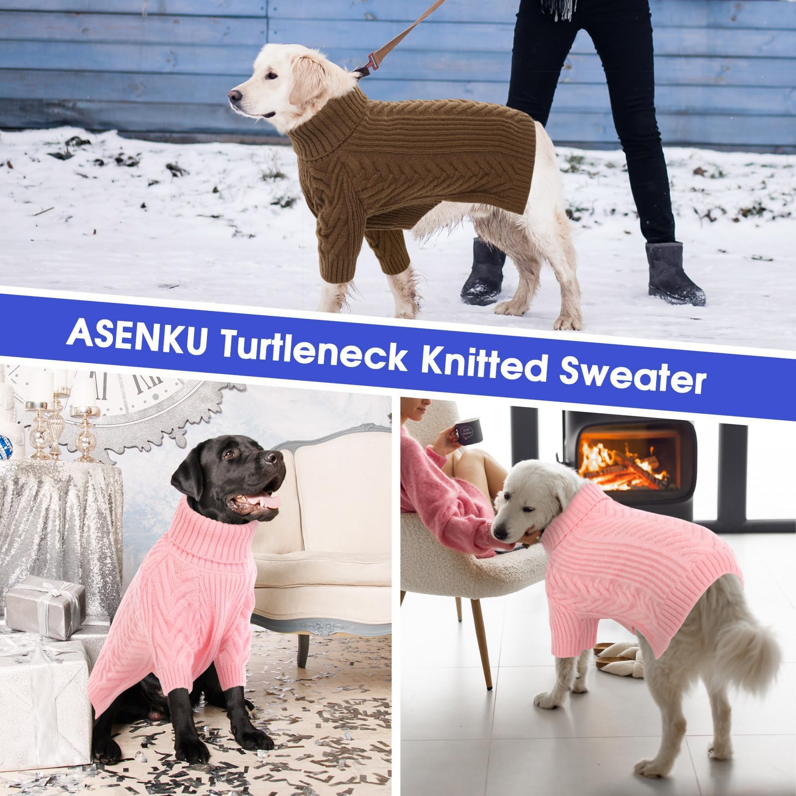 ASENKU easy-on-off design reduces dressing effort during walks.