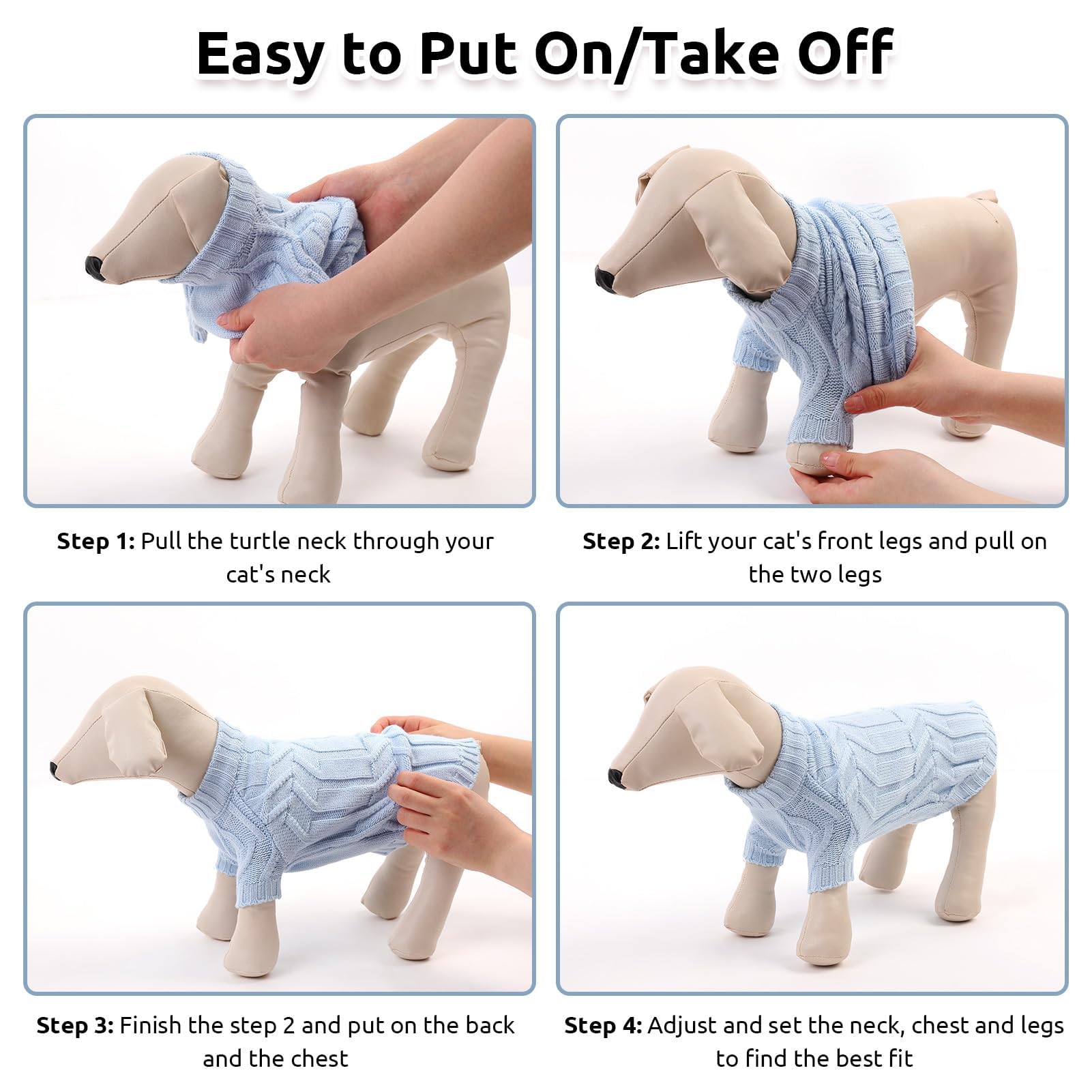 ASENKU higher abdominal-cutout enables easy litter box access