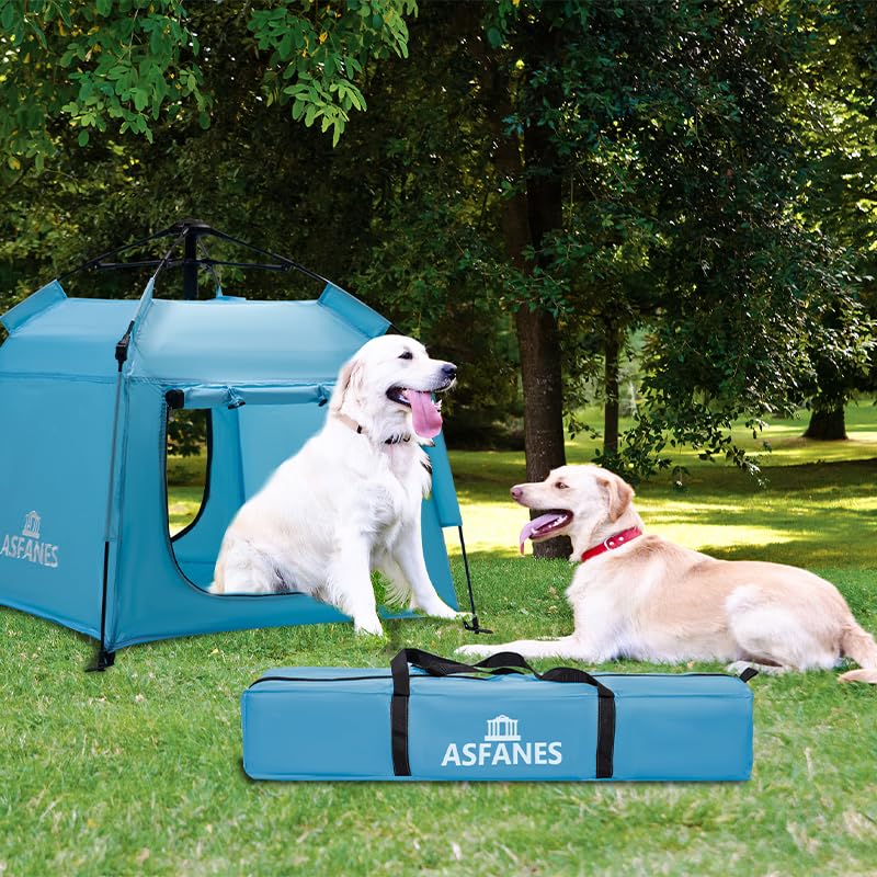 ASFANES pop-up cave bed doors front and rear for flexible access